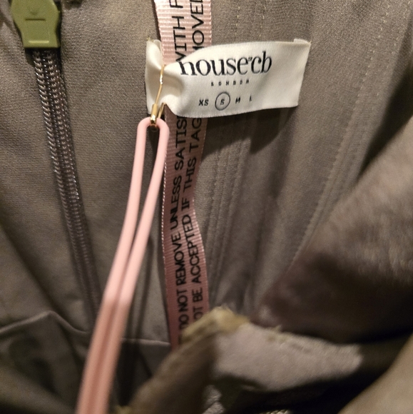 NWT House of CB Myrna Satin Corset Dress. Size small - Picture 9 of 9